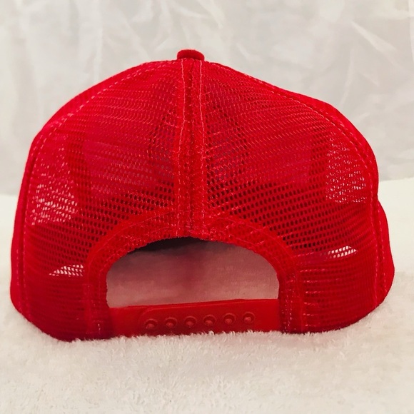 Reynold's Fire Fighter Member Adjustable L-XL Red Ball Cap - Picture 7 of 14